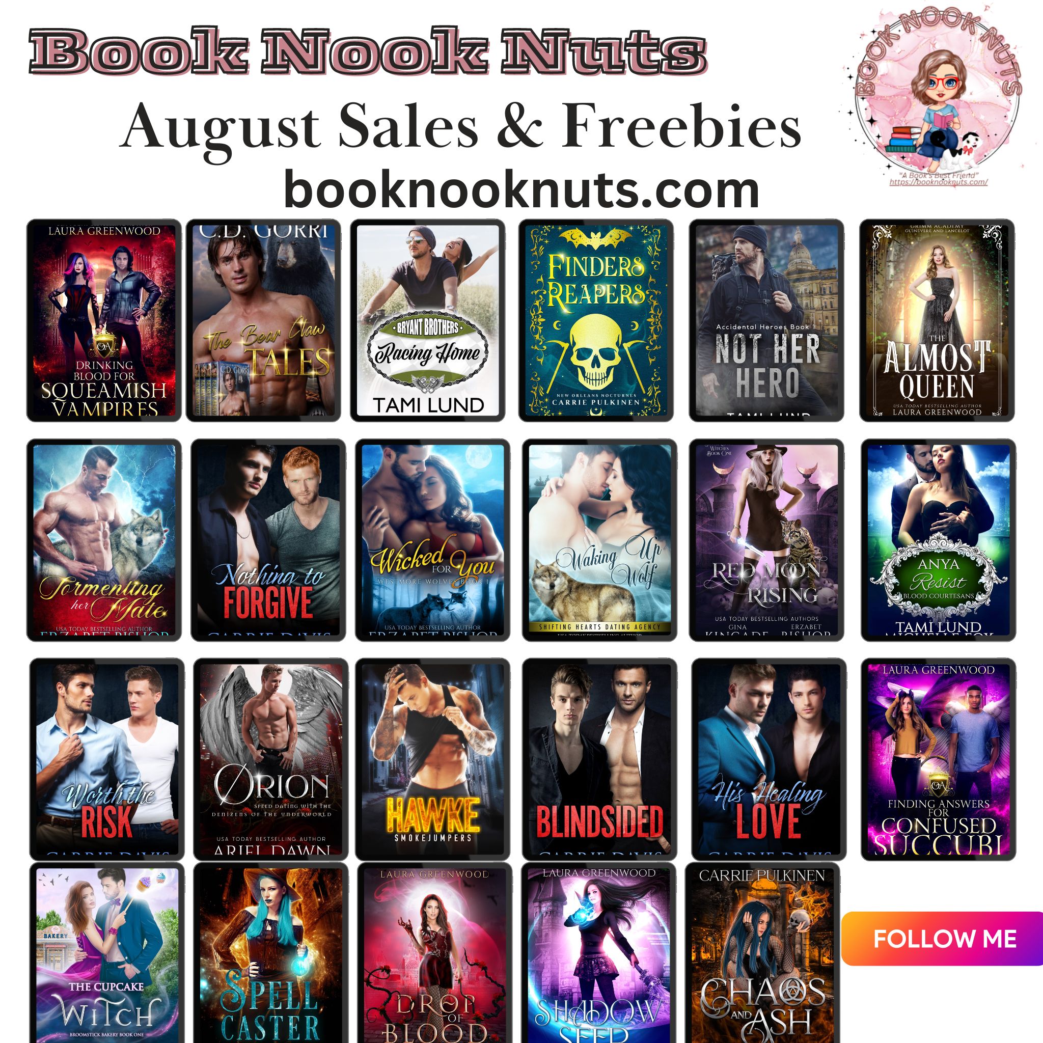 🌻📚August Book Deals🌻📚