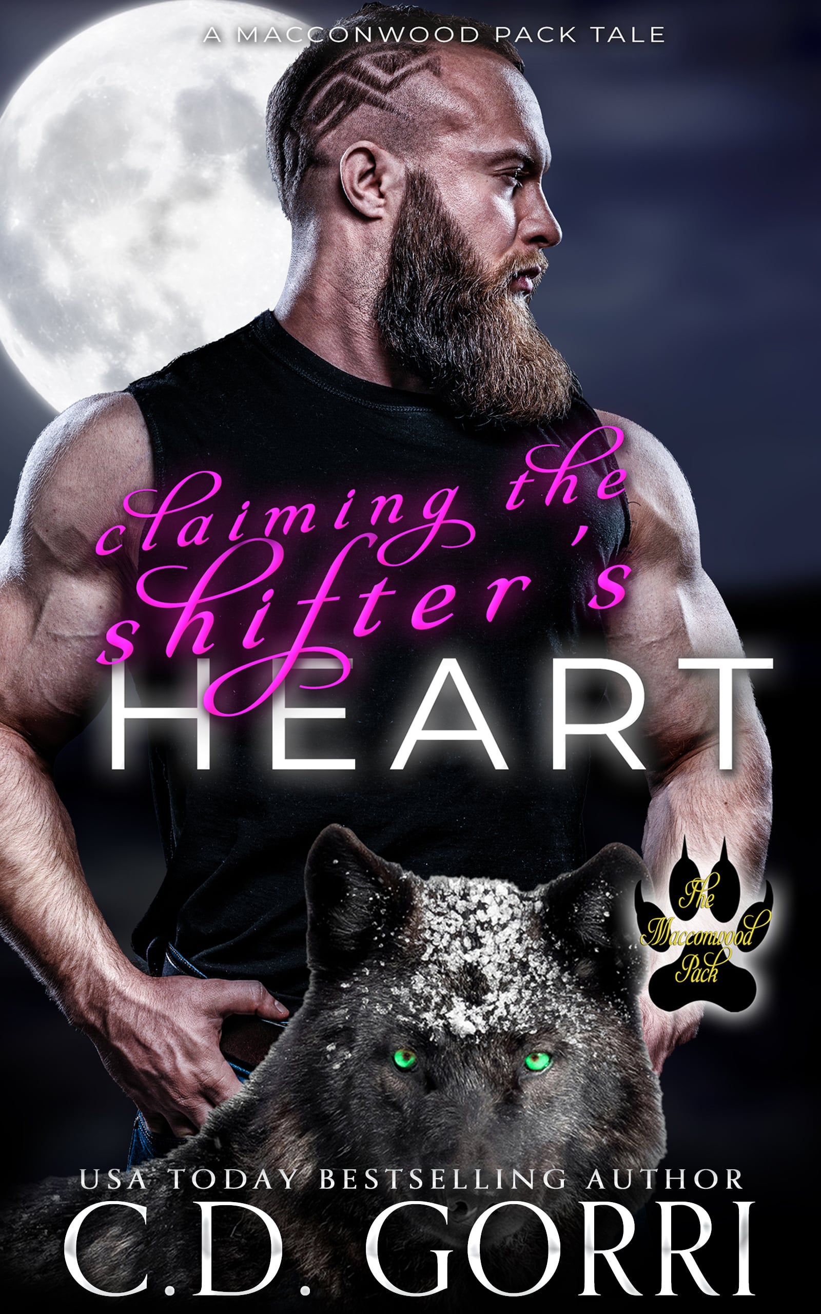 5 Star Book Review – Claiming the Shifter’s Heart: Kristoff and Della (The Macconwood Pack Tales Book 16)by C.D. Gorri