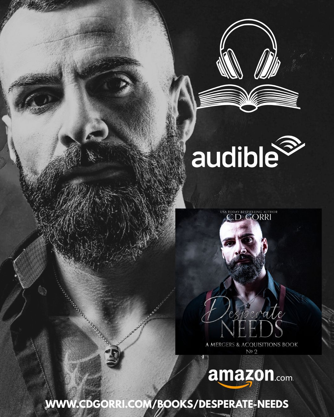 Audible Review: Desperate Needs: A Mergers & Acquisitions Book by C.D. Gorri