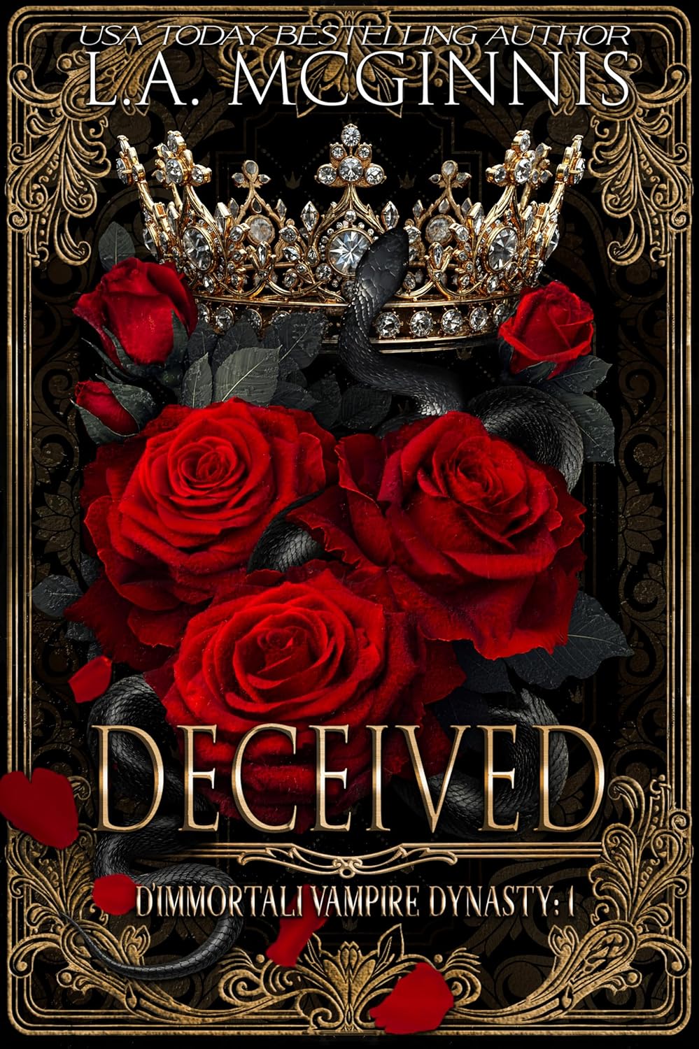 5 Star Book Review: Deceived: The D’Immortali Vampire Dynasty: 1 by L.A. McGinnis